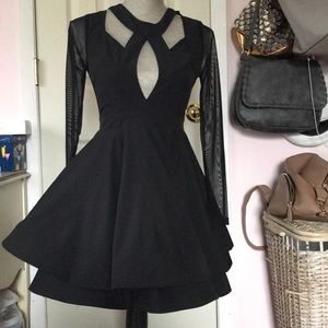 Black Luxxel dress size small.
